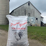 Premium bedding and litter made from canola and hemp with added pellets