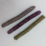 Treats made from hay and herbs for rabbits, guinea pigs, chinchillas, and other pet rodents