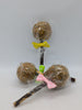 Fun lollipop treats made from hay, herbs, and apple branches for rabbits, guinea pigs, chinchillas, and other pet rodents